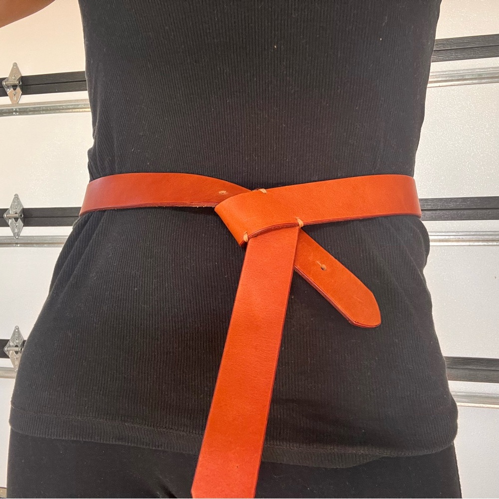 Linea Pelle whiskey Leather belt